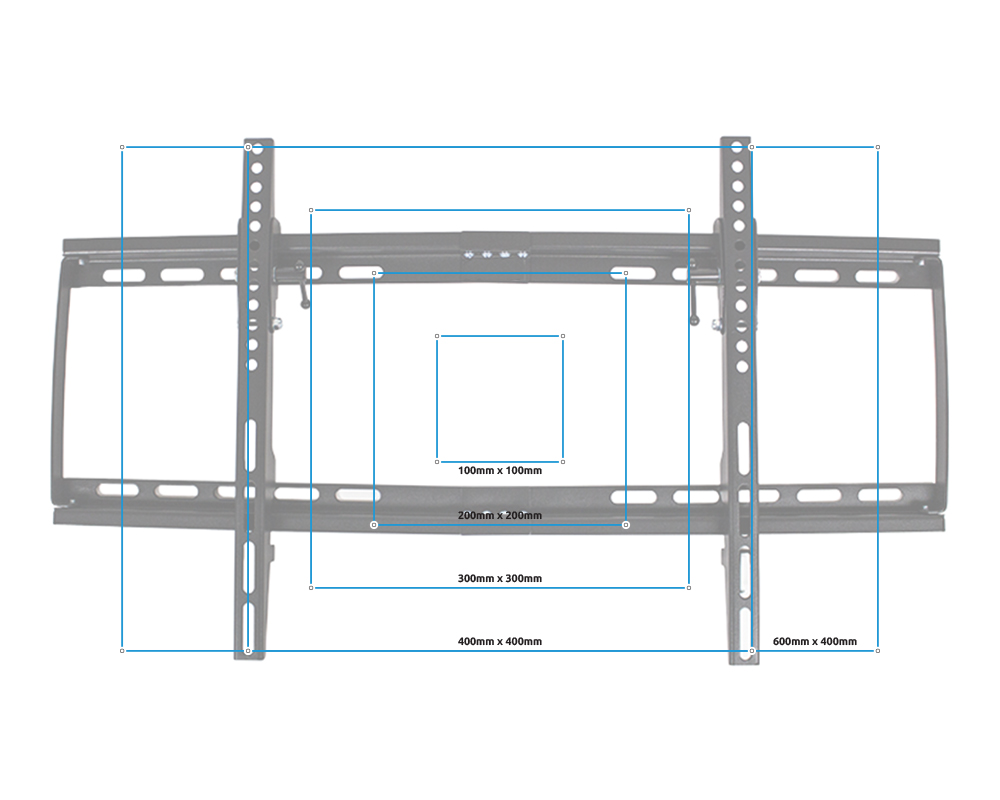 Slim Low Profile Samsung Curved 55Inch Tilt TV Mount Bracket for